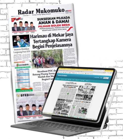 Radar Mukomuko, Sabtu 11 Januari 2025