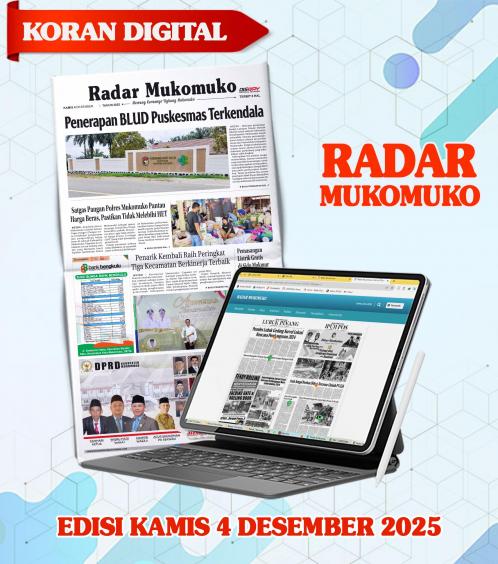 Radar Mukomuko, Kamis 4 Desember 2025