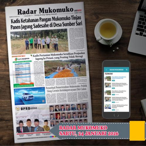 Radar Mukomuko, Sabtu 24 Januari 2026
