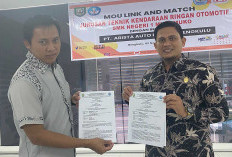 SMKN 1 Mukomuko Jajaki PT. Arista Auto Prima Bengkulu, Teken MoU Link and Match   