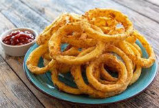 Onion Ring Anti Gagal! Teknik Rendam Air Es yang Bikin Hasilnya Lebih Renyah