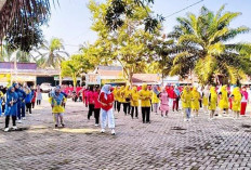 Hari ini Kecamatan Pondok Suguh Senam Masal dan Gandai Masal 
