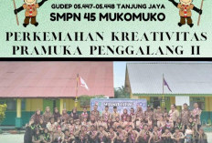 Pengembangan Karakter Siswa SMPN 45 Geber Kemah Pramuka