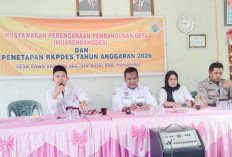 Tinggal Satu Desa Belum Register RKPDes 2026 di Kecamatan XIV Koto