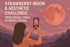 Strawberry Moon & Aesthetic Challenge: Tren Visual Viral di Media Sosial