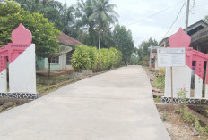 Pekerjaan Fisik DD Tahap II di Desa Tirta Mulya Hampir Tuntas