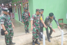 Tim Wasev Mabesad Tinjau Progres Pembangunan TMMD Kodim Mukomuko 