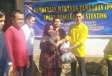 Cegah Stunting, Pemdes Pondok Tengah Realisasikan Program PMT