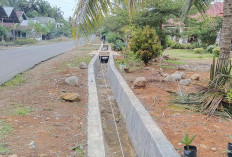 Belum Diserahterimakan, Manfaat Bangunan Drainase Desa Ini Sudah Dirasakan Warga