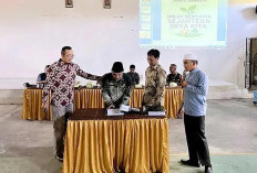 Pemdes Lubuk Sanai III Serahkan Bangunan DD Tahun 2025