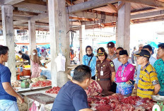 Jelang Ramadhan, TPID Mukomuko Sidak Harga ke Pasar Kamis Lubuk Pinang