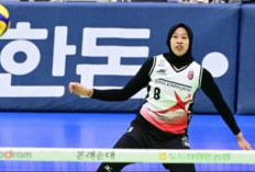 Megawati Hangestri Pertiwi Raih MVP Ketiga Liga Voli Korea Selatan Musim 2024-2025.