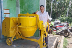 Lanjut Fisik Tahap Dua, Pondok Tengah Beli Molen Cor Beton 