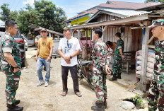 Dandim 0428 Mukomuko Tinjau Progres Rumah Tidak Layak Huni di Selagan Raya