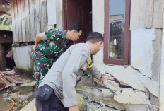 Korban Longsor Sungai Manjuto di Pondok Panjang Terpaksa Mengungsi 