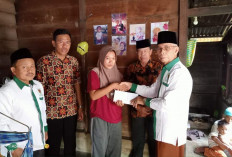 Peduli Sesama, Baznas Salurkan Bantuan Kepada Keluarga Korban Dimakan Buaya Tanah Harapan