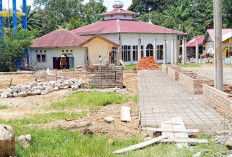 Tinggal Satu Item, Pemdes Lubuk Cabau Fokus Tuntaskan Pembangunan Taman Desa