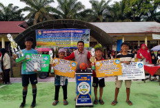 SMPN 22 BU dan SDN 04 Mukomuko Juara Futsal 