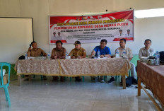Baru 35 Persen Desa Dimukomuko Bentuk Kopdes Merah Putih