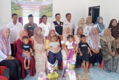 Terindikasi Stunting, Enam Warga Lubuk Sanai II Terima PMT