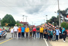 Peringati HUT Kabupaten Mukomuko Ke-21, Camat Ipuh Gelar Jalan Santai 