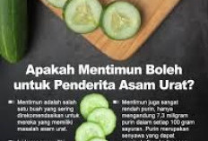 Apakah Mentimun Efektif Mengatasi Asam Urat? Ini Penjelasan Lengkapnya!