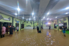 Masjid Nurul Ikhlas Gading Jaya Dikepung Banjir Ketinggian 1,5 M
