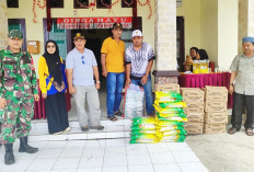 2,5 ton Beras dan 130 Liter Migor Ludes