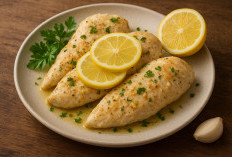 Ayam Rebus Lemon Garlic: Menu Diet Tinggi Nutrisi