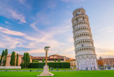  Menara Pisa Si Miring yang Menakjubkan di kota pisa,italia