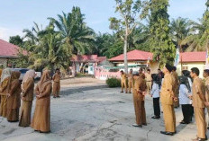 Tingkatkan Kekompakan, Kecamatan Lubuk Pinang Mulai Rutin Apel Gabungan  