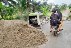 15 Bulan Putus, Pemda Bangun Box Culvert di Jalan Poros Sido Makmur