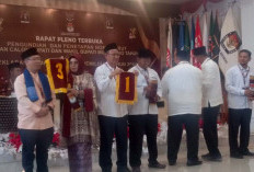 Ingat, Ini Nomor Urut Calon Bupati dan Wakil Bupati  Kabupaten Mukomuko, No 1 Bukan Sapuan Atau Edwar