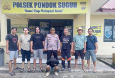 Polsek Pondok Suguh dan Tim Macan Selagan Polres Ringkus Pelaku Curnak 