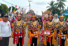 Ribuan Peserta Karnaval Meriahkan HUT RI Kecamatan Sungai Rumbai