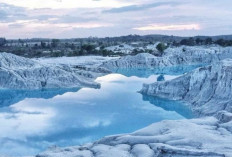 Danau Kaolin Bangka Belitung Keajaiban Putih yang Memikat Hati