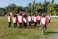 Anggota Paskibra Kecamatan Ponsu Harus Tampil Maksimal