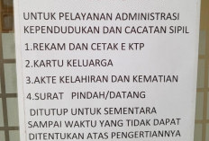 Penutupan Pelayanan Adminduk Di Kantor Camat Ipuh Titik Buntu 