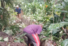 Sambil Puasa, Warga Resno Gelar Goro Bersihkan Lingkungan