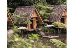  Dusun Bambu Lembang, Surga Alam dan Keindahan Arsitektur Bambu