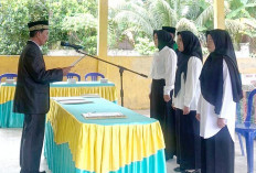 3 Perangkat Desa Lubuk Bento Dilantik 