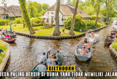 Giethoorn, Desa Paling Bersih di Dunia Yang Tidak Memiliki Jalan