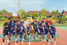 Tim Futsal SMAN 4 Mukomuko Juara 1 Tingkat SMA se Kabupaten Mukomuko