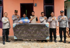 Program Bedah Rumah Selesai, Polres Mukomuko Beri Bantuan Tambahan