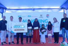 BSI Launcing Desa Klaster Pertanian di Tirta Mulya Santuni Anak Yatim dan Lansia