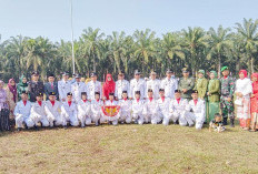 Berlangsung di Lapangan Desa Lubuk Gedang, Upacara HUT RI Ke-79 Kecamatan Lubuk Pinang Sukses Terlaksana