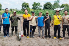 Polsek Lubuk Pinang Tanam, Dukung Program Ketahanan Pangan Nasional