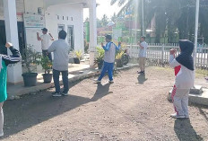 Pemdes Lubuk Sanai Rutin Gelar Senam Sehat 