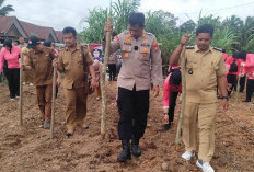 Polres Mukomuko Launcing Penanaman Jagung 1 Hektare 1 Desa di Ranah Karya