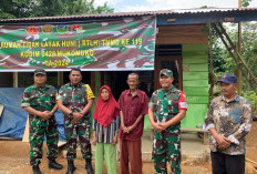 TMMD Bedah Rumah Lansia di UPT Lapindo Lubuk Talang